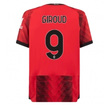 AC Milan Olivier Giroud #9 Home Stadium Replica Jersey 2023-24 Short Sleeves