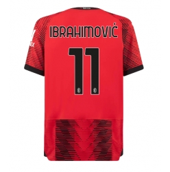 AC Milan Zlatan Ibrahimovic #11 Home Stadium Replica Jersey 2023-24 Short Sleeves