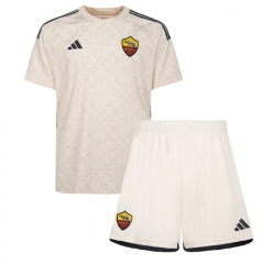 AS Roma Away Stadium Replica Jersey Kids 2023-24 Short Sleeves (+ pants)