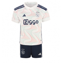 Ajax Away Stadium Replica Jersey Kids 2023-24 Short Sleeves (+ pants)