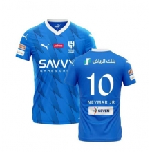 Al-Hilal Neymar Jr #10 Home Stadium Replica Jersey 2023-24 Short Sleeves