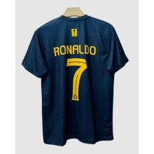 Al-Nassr Cristiano Ronaldo #7 Away Stadium Replica Jersey 2023-24 Short Sleeves