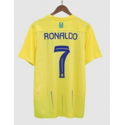 Al-Nassr Cristiano Ronaldo #7 Home Stadium Replica Jersey 2023-24 Short Sleeves