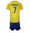 Al-Nassr Cristiano Ronaldo #7 Home Stadium Replica Jersey Kids 2023-24 Short Sleeves (+ pants)