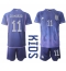 Argentina Angel Di Maria #11 Away Stadium Replica Jersey Kids World Cup 2022 Short Sleeves (+ pants)