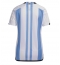 Argentina Home Stadium Replica Jersey Women World Cup 2022 Short Sleeves