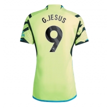 Arsenal Gabriel Jesus #9 Away Stadium Replica Jersey 2023-24 Short Sleeves