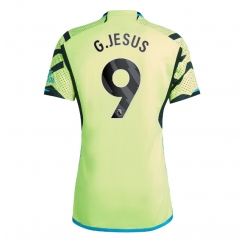 Arsenal Gabriel Jesus #9 Away Stadium Replica Jersey 2023-24 Short Sleeves