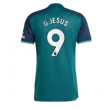 Arsenal Gabriel Jesus #9 Third Stadium Replica Jersey 2023-24 Short Sleeves