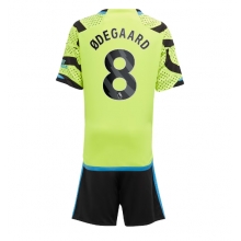 Arsenal Martin Odegaard #8 Away Stadium Replica Jersey Kids 2023-24 Short Sleeves (+ pants)