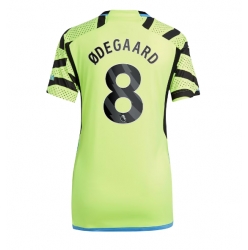 Arsenal Martin Odegaard #8 Away Stadium Replica Jersey Women 2023-24 Short Sleeves