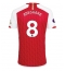 Arsenal Martin Odegaard #8 Home Stadium Replica Jersey 2023-24 Short Sleeves