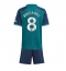 Arsenal Martin Odegaard #8 Third Stadium Replica Jersey Kids 2023-24 Short Sleeves (+ pants)