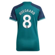 Arsenal Martin Odegaard #8 Third Stadium Replica Jersey Women 2023-24 Short Sleeves