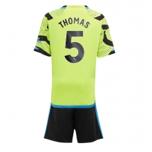 Arsenal Thomas Partey #5 Away Stadium Replica Jersey Kids 2023-24 Short Sleeves (+ pants)