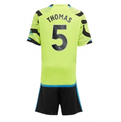 Arsenal Thomas Partey #5 Away Stadium Replica Jersey Kids 2023-24 Short Sleeves (+ pants)