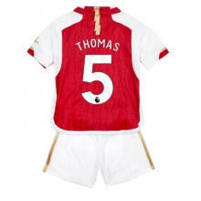 Arsenal Thomas Partey #5 Home Stadium Replica Jersey Kids 2023-24 Short Sleeves (+ pants)