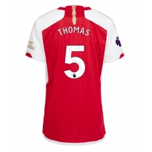 Arsenal Thomas Partey #5 Home Stadium Replica Jersey Women 2023-24 Short Sleeves