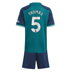 Arsenal Thomas Partey #5 Third Stadium Replica Jersey Kids 2023-24 Short Sleeves (+ pants)