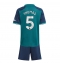 Arsenal Thomas Partey #5 Third Stadium Replica Jersey Kids 2023-24 Short Sleeves (+ pants)