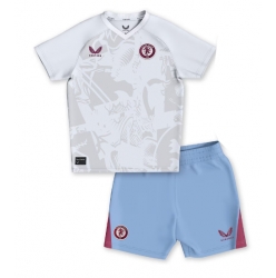 Aston Villa Away Stadium Replica Jersey Kids 2023-24 Short Sleeves (+ pants)