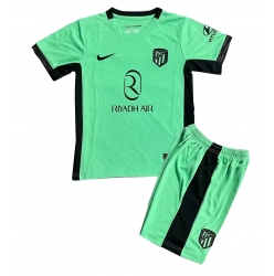 Atletico Madrid Third Stadium Replica Jersey Kids 2023-24 Short Sleeves (+ pants)