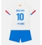 Barcelona Ansu Fati #10 Away Stadium Replica Jersey Kids 2023-24 Short Sleeves (+ pants)