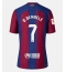 Barcelona Ousmane Dembele #7 Home Stadium Replica Jersey Women 2023-24 Short Sleeves