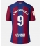 Barcelona Robert Lewandowski #9 Home Stadium Replica Jersey 2023-24 Short Sleeves