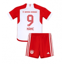 Bayern Munich Harry Kane #9 Home Stadium Replica Jersey Kids 2023-24 Short Sleeves (+ pants)