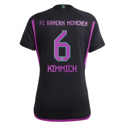 Bayern Munich Joshua Kimmich #6 Away Stadium Replica Jersey Women 2023-24 Short Sleeves