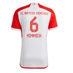 Bayern Munich Joshua Kimmich #6 Home Stadium Replica Jersey 2023-24 Short Sleeves