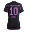 Bayern Munich Leroy Sane #10 Away Stadium Replica Jersey Women 2023-24 Short Sleeves