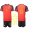 Belgium Axel Witsel #6 Home Stadium Replica Jersey Kids World Cup 2022 Short Sleeves (+ pants)