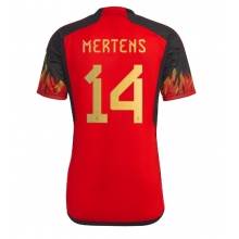 Belgium Dries Mertens #14 Home Stadium Replica Jersey World Cup 2022 Short Sleeves