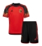 Belgium Home Stadium Replica Jersey Kids World Cup 2022 Short Sleeves (+ pants)