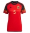 Belgium Jan Vertonghen #5 Home Stadium Replica Jersey Women World Cup 2022 Short Sleeves