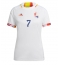 Belgium Kevin De Bruyne #7 Away Stadium Replica Jersey Women World Cup 2022 Short Sleeves