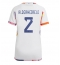 Belgium Toby Alderweireld #2 Away Stadium Replica Jersey Women World Cup 2022 Short Sleeves