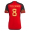 Belgium Youri Tielemans #8 Home Stadium Replica Jersey World Cup 2022 Short Sleeves