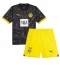 Borussia Dortmund Away Stadium Replica Jersey Kids 2023-24 Short Sleeves (+ pants)