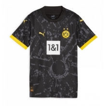 Borussia Dortmund Away Stadium Replica Jersey Women 2023-24 Short Sleeves