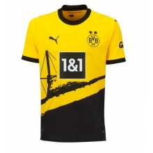 Borussia Dortmund Home Stadium Replica Jersey 2023-24 Short Sleeves