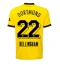 Borussia Dortmund Jude Bellingham #22 Home Stadium Replica Jersey 2023-24 Short Sleeves