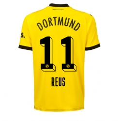 Borussia Dortmund Marco Reus #11 Home Stadium Replica Jersey 2023-24 Short Sleeves