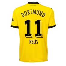 Borussia Dortmund Marco Reus #11 Home Stadium Replica Jersey Women 2023-24 Short Sleeves