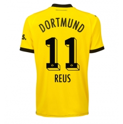 Borussia Dortmund Marco Reus #11 Home Stadium Replica Jersey Women 2023-24 Short Sleeves