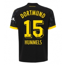 Borussia Dortmund Mats Hummels #15 Away Stadium Replica Jersey 2023-24 Short Sleeves