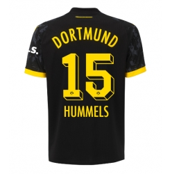 Borussia Dortmund Mats Hummels #15 Away Stadium Replica Jersey 2023-24 Short Sleeves