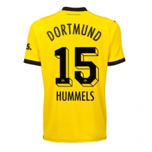 Borussia Dortmund Mats Hummels #15 Home Stadium Replica Jersey Women 2023-24 Short Sleeves